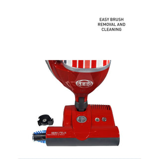 Buy the red and white SEBO FELIX PREMIUM (Rosso) vacuum cleaner online.