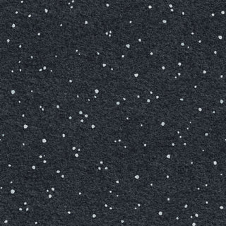 Snowy Days & Frosty Nights by Kathi Campbell: It's Snowing Graphite 8467-97 from 71-Makita features a dark textured surface with white speckles, evoking a snowy night—ideal for winter-themed fabric projects.