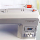 A Baby Lock Sashiko Specialty Machine on a table.