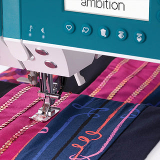 A PFAFF sewing machine with the word 'absorption' on it.