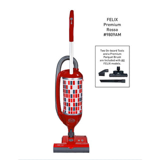 Buy online a SEBO FELIX PREMIUM (Rosso) vacuum cleaner with a Sew & Vac handle.