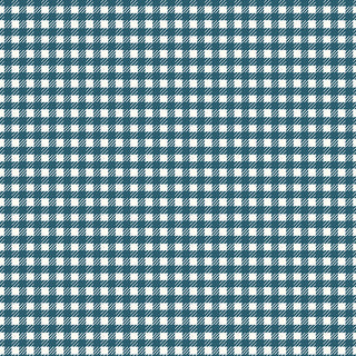 Serendipity 2 by Minki Kim C17303-STARGAZER Plaid Stargazer Fabric Yardage from Riley Blake features a dark teal and white plaid pattern, perfect for nostalgic quilting or print projects.