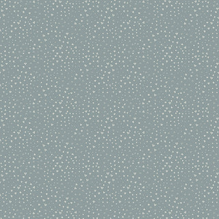 Leo & Savannah by Deena Rutter C17546-BLUE Terrain Blue Fabric Yardage by Riley Blake is a 44" wide cotton quilting fabric with small white triangles on a light blue-gray background, sold by the yard for versatile sewing projects.