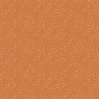 Leo & Savannah by Deena Rutter C17546-ORANGE Terrain Orange Fabric Yardage from Riley Blake features a seamless orange background with a repeating pattern, perfect for quilting or craft projects. This 44" wide cotton fabric is sold by the yard.