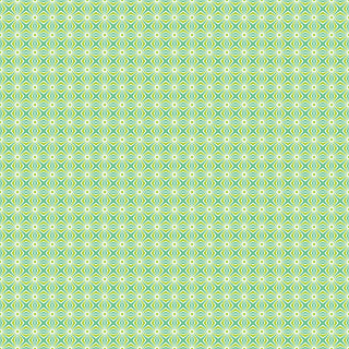 Chasing Rainbows Leslie Ryan for RBD INTERLINK GREEN C18012-GREEN by 56-Riley Blake features a repeating geometric pattern with yellow, green, and blue star shapes forming a grid on a light background—perfect for quilting cotton projects or as premium fabric by the yard.