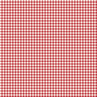 Lori Whitlock for RBD Little Ladybug C18032-RED Gingham Red by 56-Riley Blake features a red and white gingham checkered pattern with evenly spaced horizontal and vertical lines forming small squares, crafted from premium cotton fabric and sold by the yard.