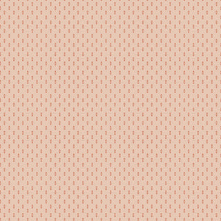 Certainly! Here’s a rewritten version using the provided product data: The Danelys Sidron for RBD Before the Bloom C18066-BLUSH Mira Blush by 56-Riley Blake features a repeating grid of small red leaf shapes set against a light tan background—an ideal choice for anyone seeking premium cotton fabric for quilting projects by the yard.