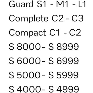 Explore our range of Miele vacuum accessories, covering categories such as Guard S1-M1-L1, Complete C2-C3, Compact C1-C2, and models S 8000-8999, 6000-6999, 5000-5999, and 4000-4999. For superior filtration and improved air quality, choose the Miele SF-AA 50-1 Active AirClean Filter (No TimeStrip) by 2-Miele.
