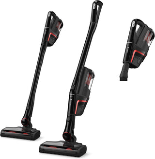 11826980 MIELE TRIFLEX HX1 FACELIFT - OBSIDIAN BLACK W/ RED ACCENT