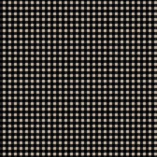 The Maywood Studios Pumpkin Grove GINGHAM BLACK MAS11186-J Fabric Yardage by 47-EE Schenck features a charming checkered grid of small black and beige squares, and is available by the yard with free shipping.