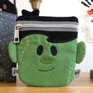 Join our Layton In-Store Class for the Kimberbell "The Stitching Hour" 2-Day Event (Aug 14-15, 2026) and create a Frankenstein-inspired green pouch—perfect for Halloween or to show off at your next embroidery gathering!.