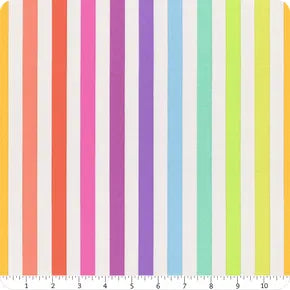 Free Spirit Tula Pink True Colors Graywork PWTP231.WHISPER Disco Stripe - Whisper Fabric Yardage