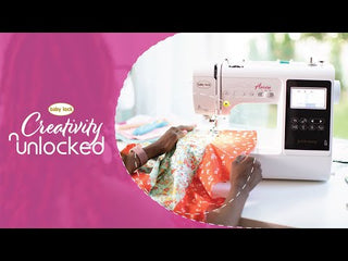 Video: overview of the Baby Lock Aurora sewing and embroidery machine