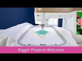 Video: large-hoop embroidery on the original Baby Lock Altair