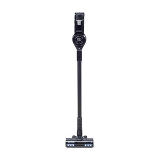 The Riccar R65 Cordless Stick Vacuum is a slim, upright cleaner with LED brush lights. It uses SupraCyclonic™ filtration and HEPA media filters to efficiently capture allergens and fine particles for a healthier home.