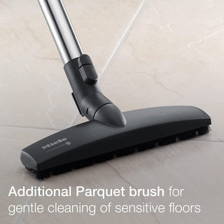 Additional Miele Classic C1 Turbo Team Canister Vacuum Cleaner for gentle cleaning of sensitive floors.