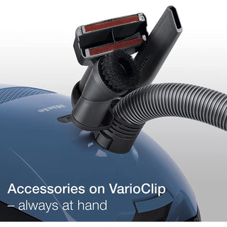 Accessories on Miele Classic C1 Turbo Team Canister Vacuum Cleaner always at hand.
