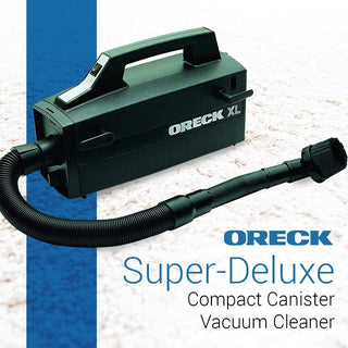 Oreck Super-Deluxe Compact Canister Vacuum Cleaner