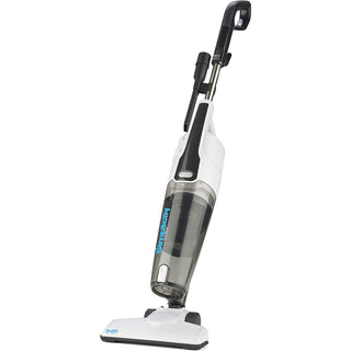 A Simplicity S60 Spiffy Broom Vacuum on a white background.